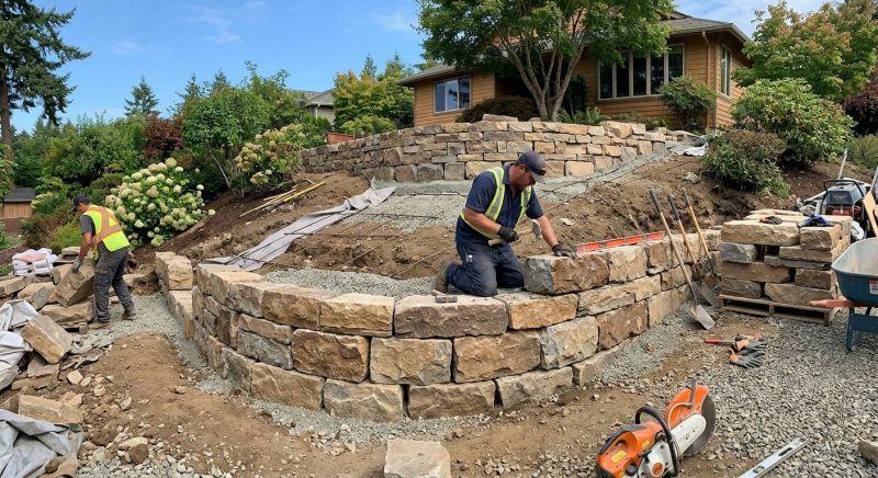 Hardscape Wall Construction in Aiken, SC