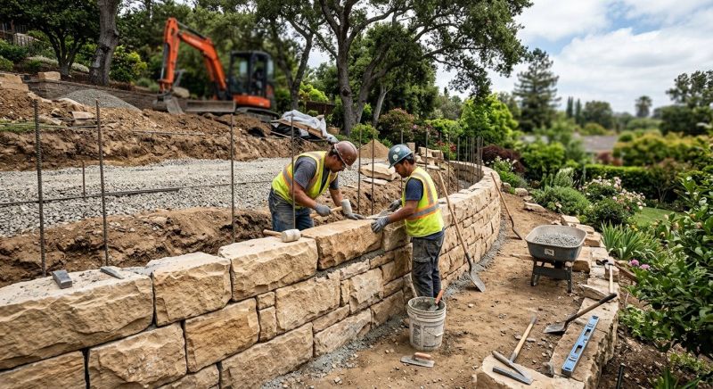 Hardscape Wall Construction in Ocala, FL