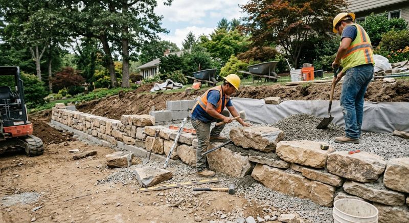 Hardscape Wall Construction in Vero Beach, FL