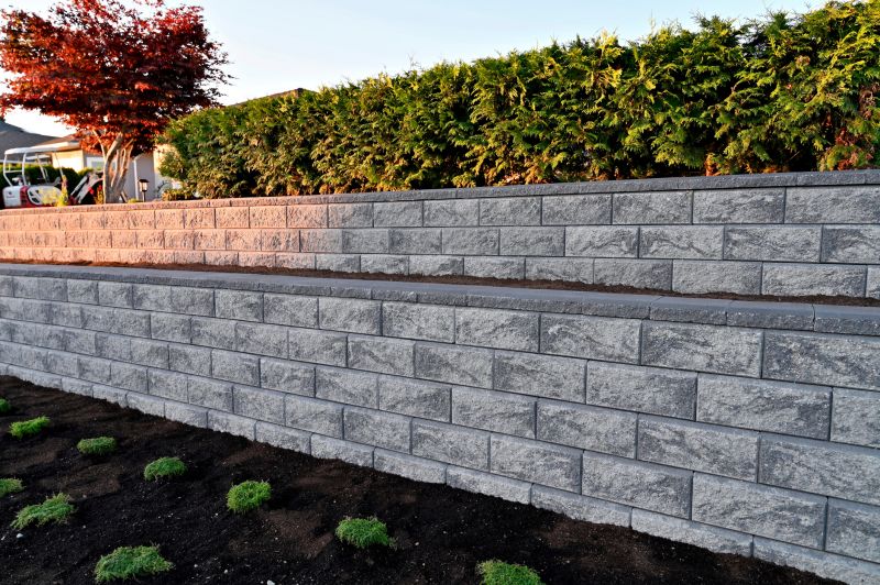 Retaining Wall Installation in Aiken, SC