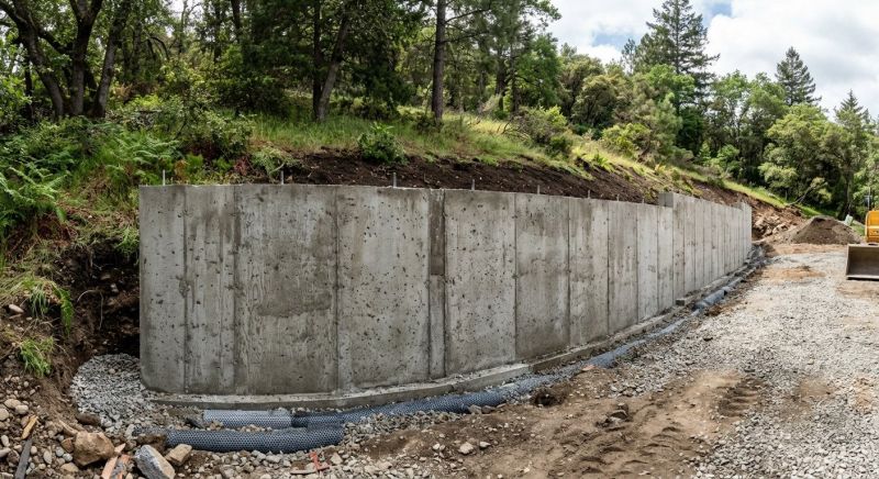 Retention Wall Construction in Citrus County, FL