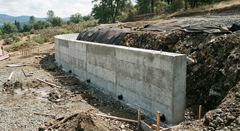 Retention Wall Construction in Orlando, FL