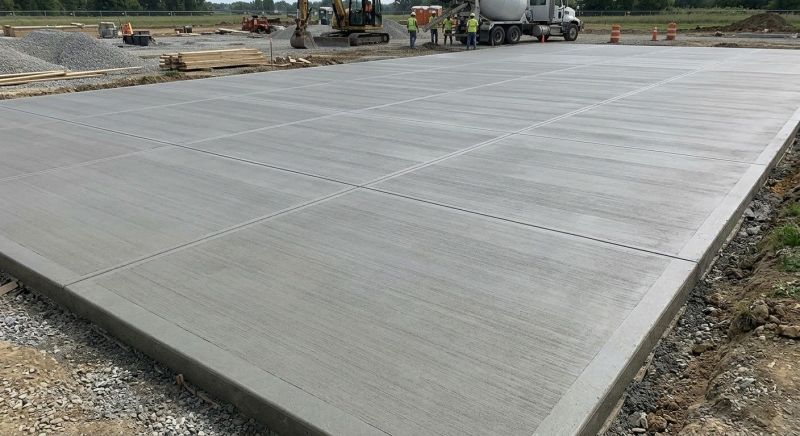 Commercial Slab Installation in Manassas, VA