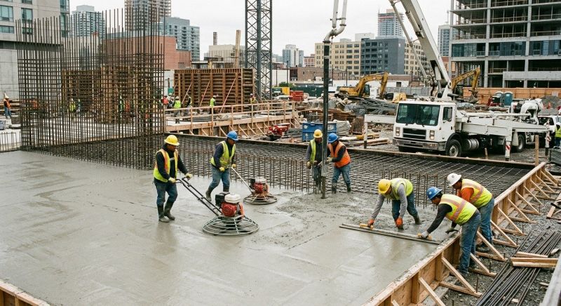 Commercial Slab Installation in Waldorf, MD