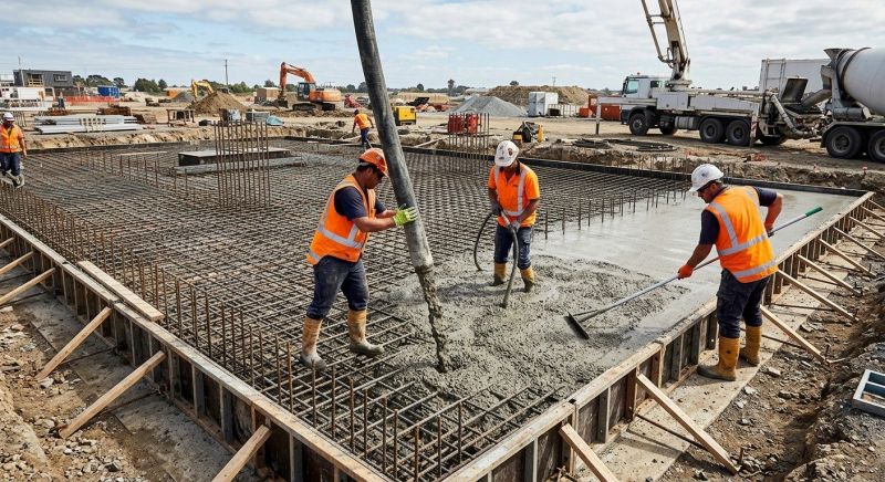 Foundation Wall Pouring in Fredericksburg, VA
