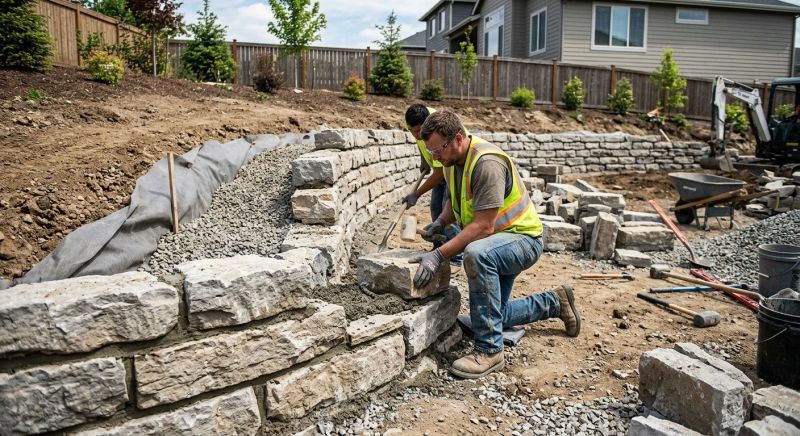Hardscape Wall Construction in Lakeland, FL