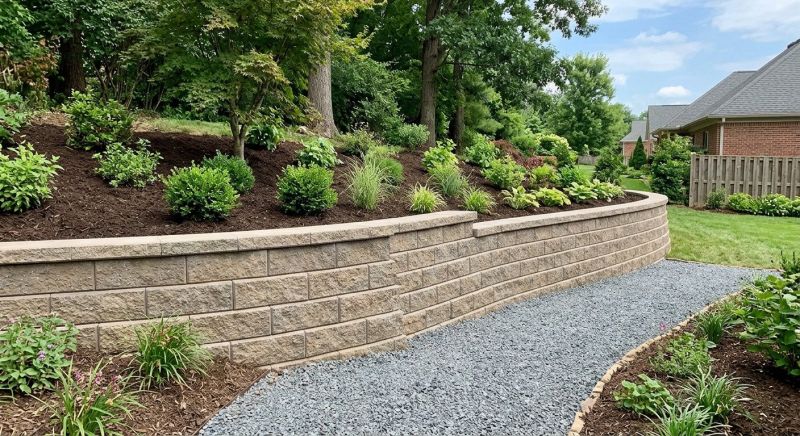Landscape Wall Construction in Rockwall, TX