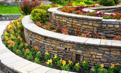 Landscape Wall Construction in Brevard County, FL